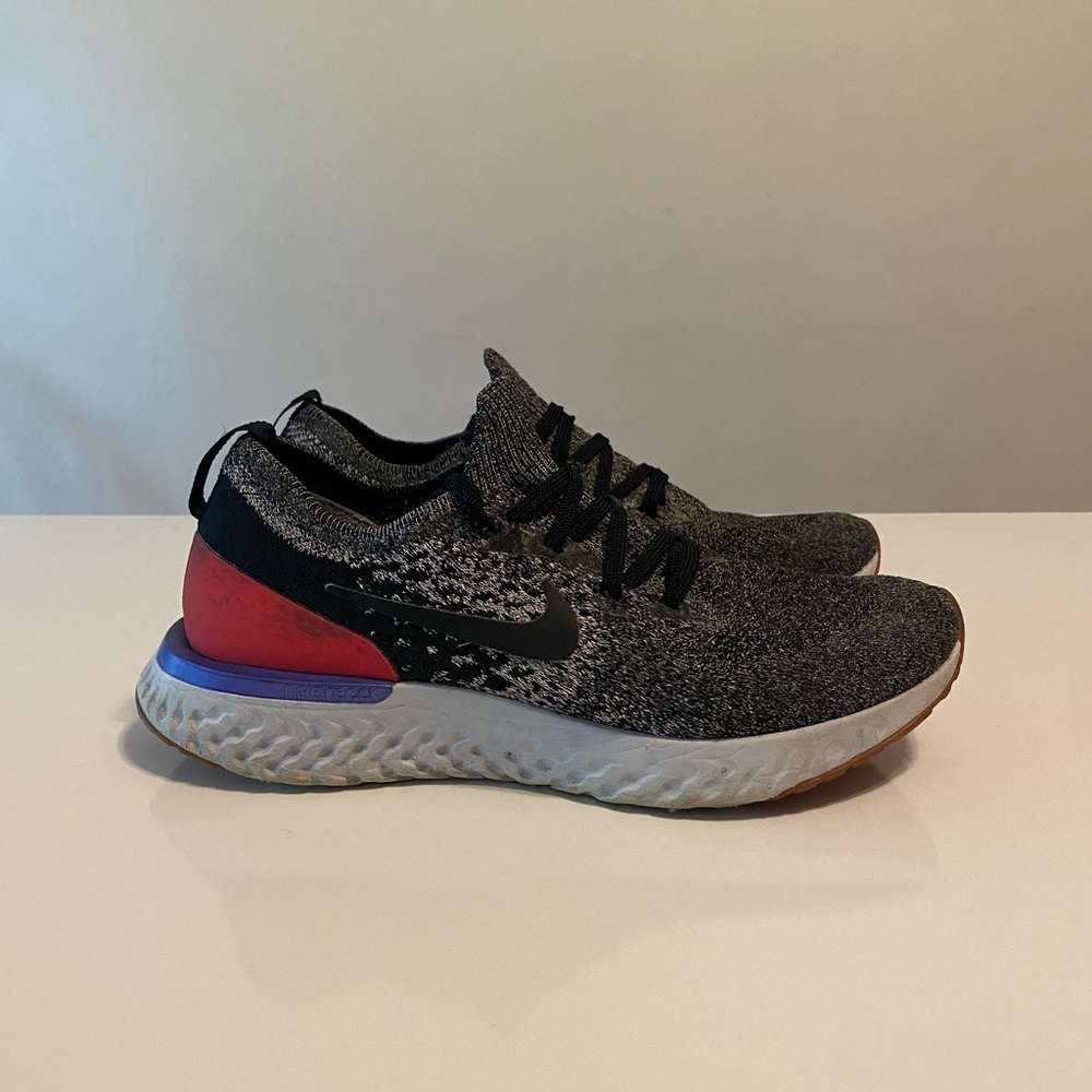 🔴Nike Epic React Red Orbit Flyknit Running Shoe